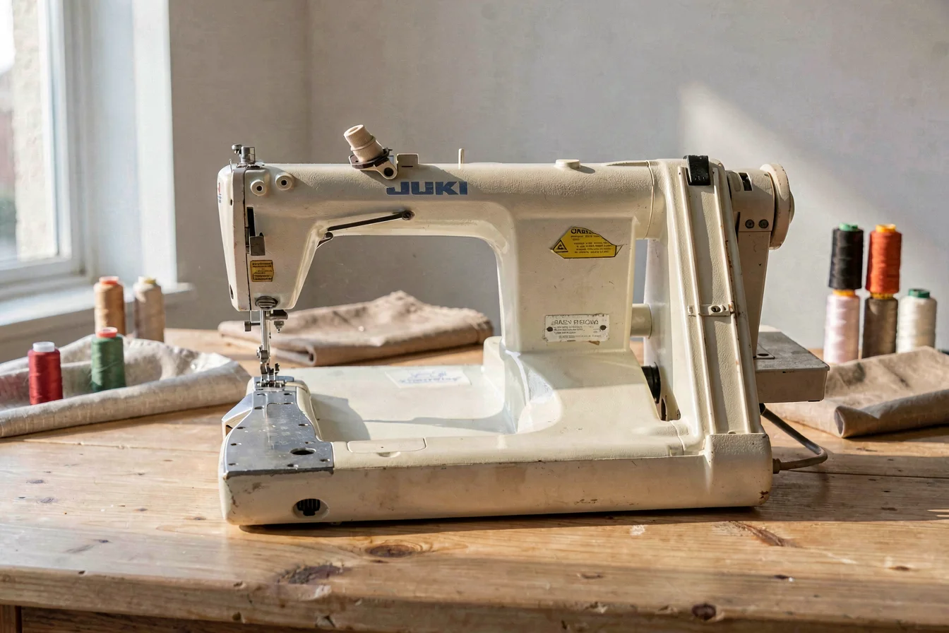 Vintage secondhand Juki sewing machine