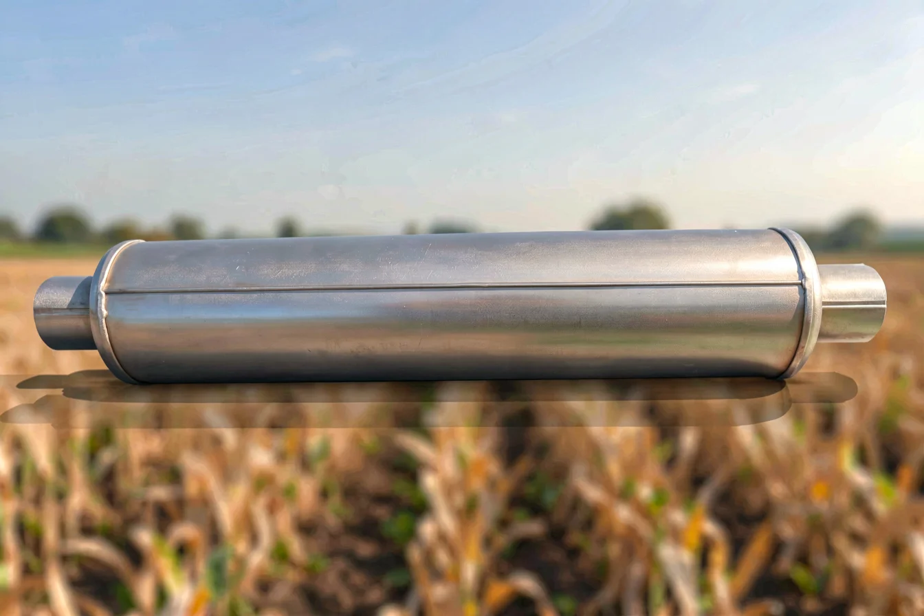 Durable tractor silencer
