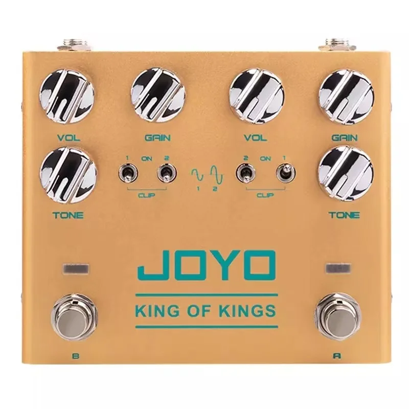 

Electric Guitar Effect Pedal Vintage Overdrive Classic CRUNCH DISTORTION JOYO R-20 King of Kings for Stringed Instruments Parts
