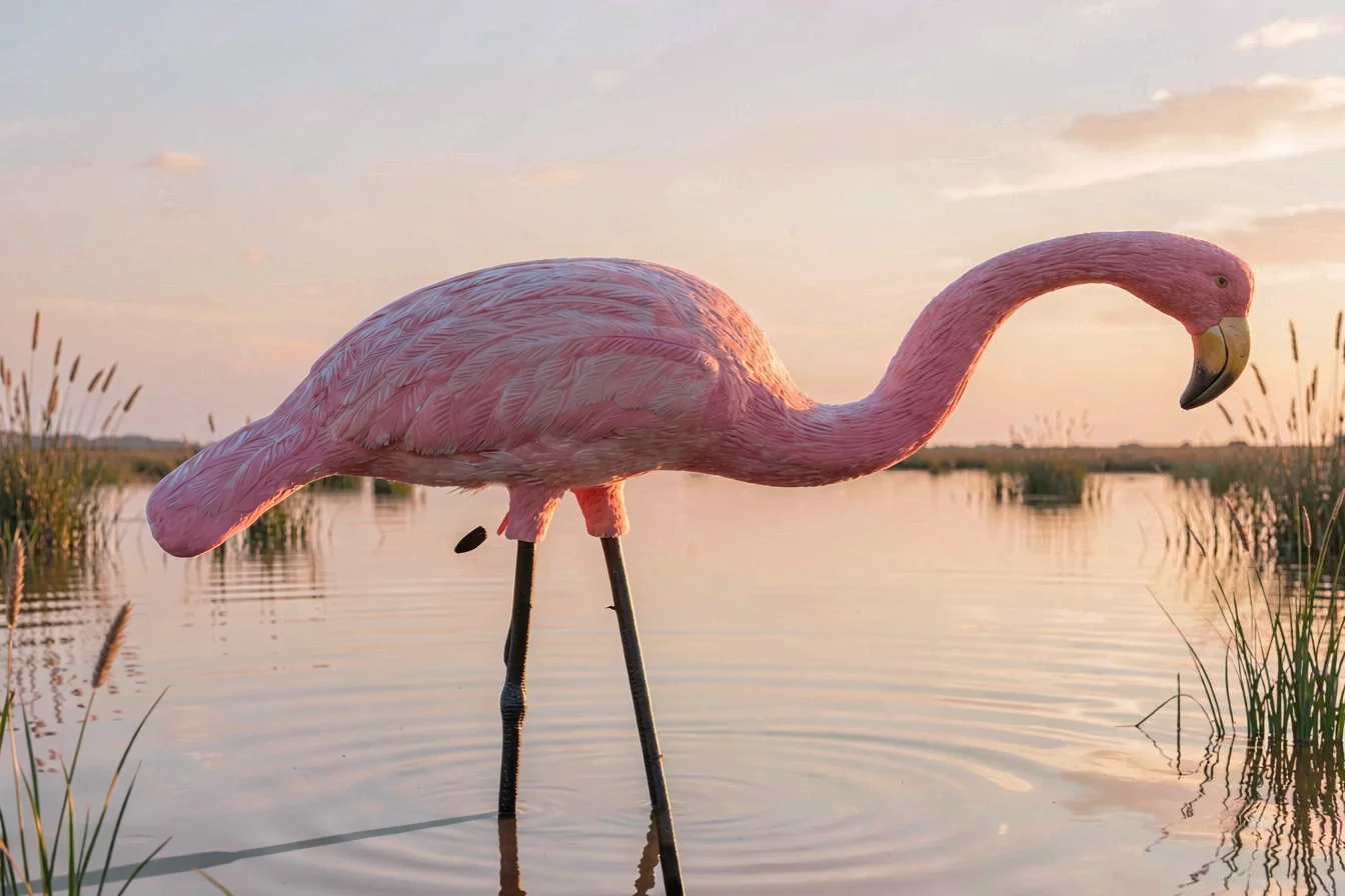 Realistic ornithopter birds