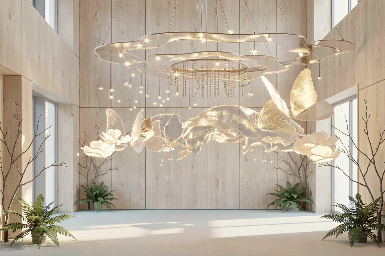 Premium Butterfly Chandelier