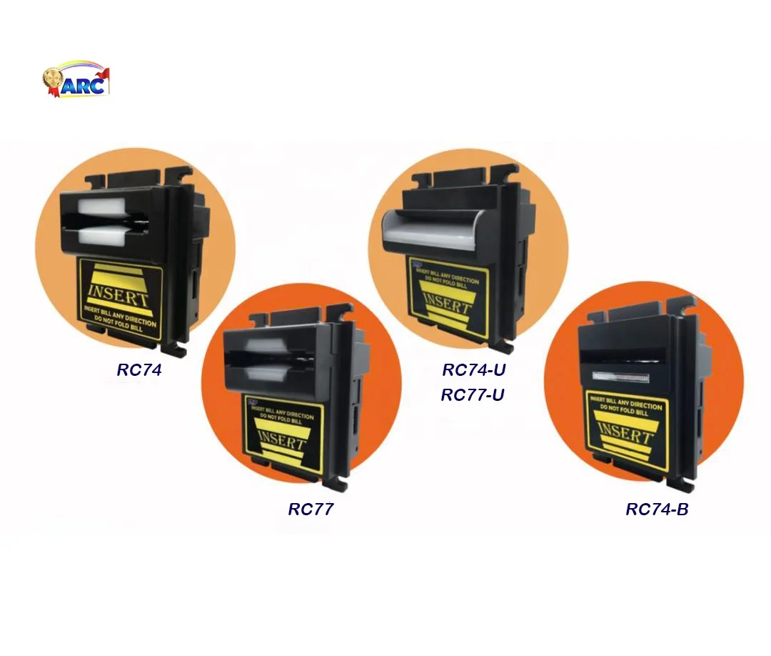 

BILL ACCEPTOR FOR GAME BOARD SLOT MACHINE