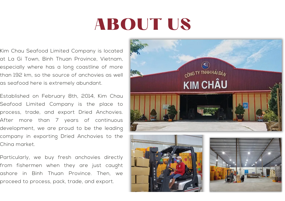 KIM CHAU SEAFOOD Dried Anchovy, Dried Seafood