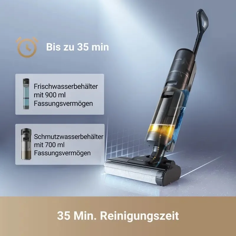 Akku und Wassertank