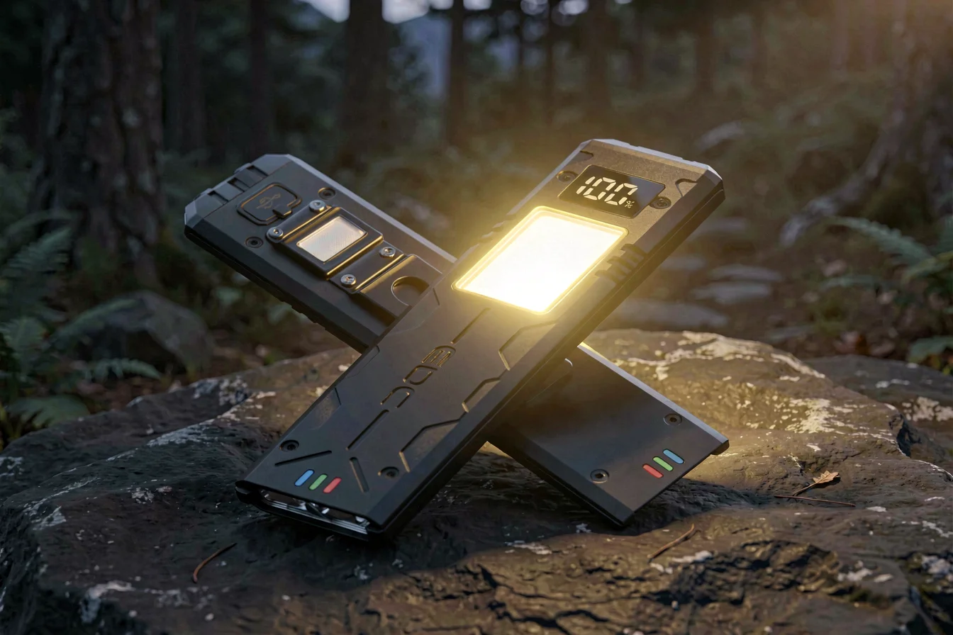 Premium LED flashlight voice recorder