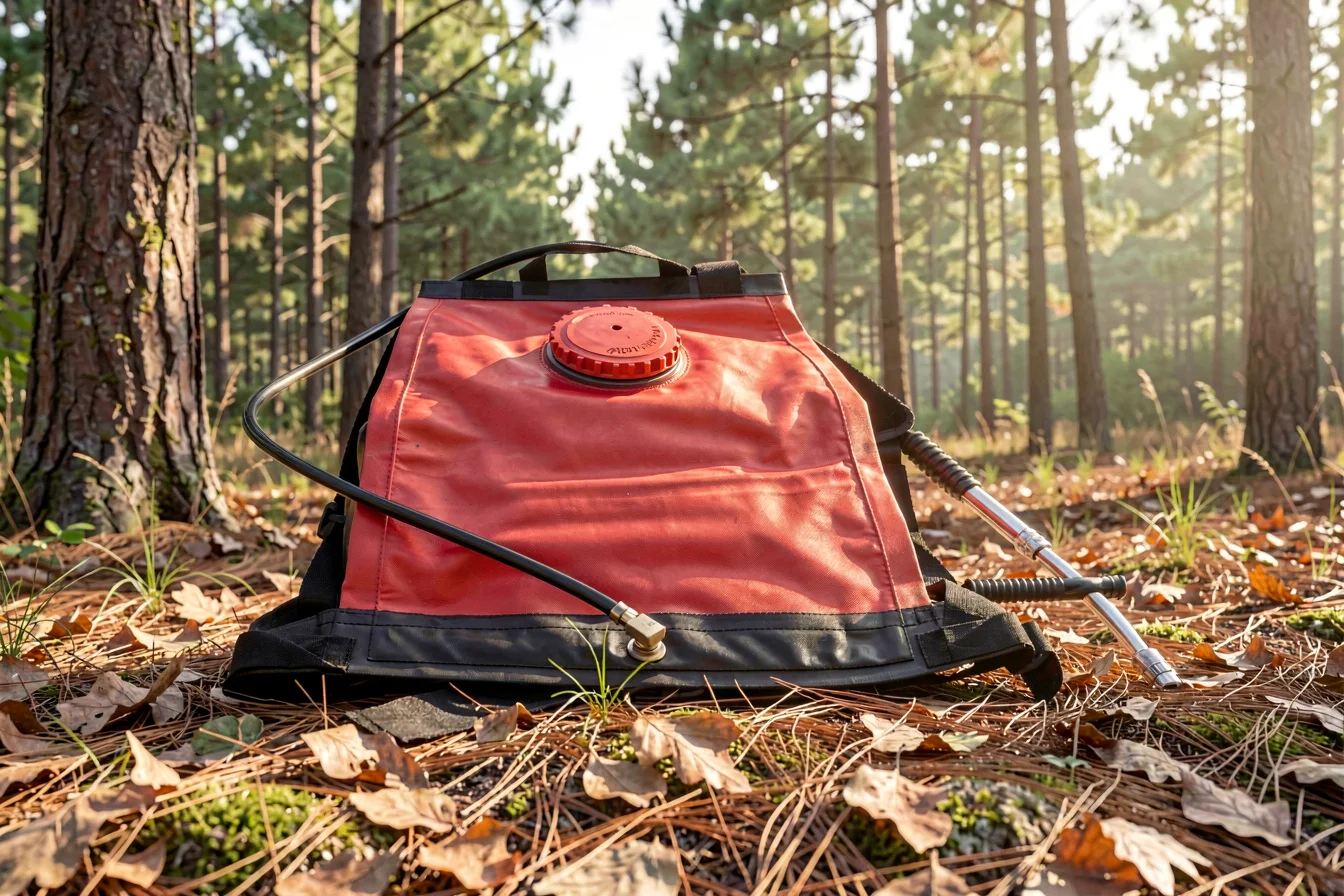 High-capacity firefighting backpack sprayer
