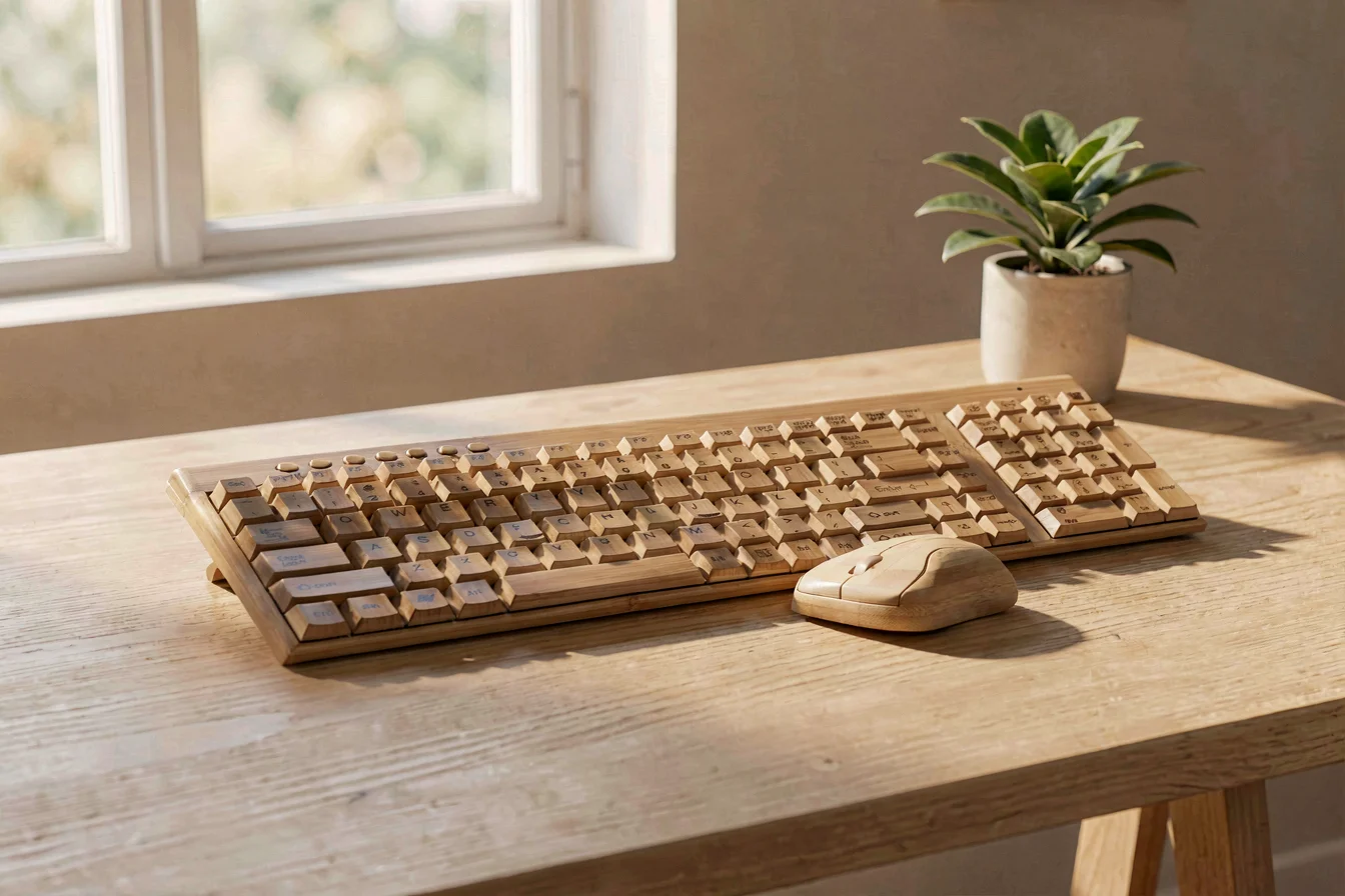 Ergonomic pc keyboard