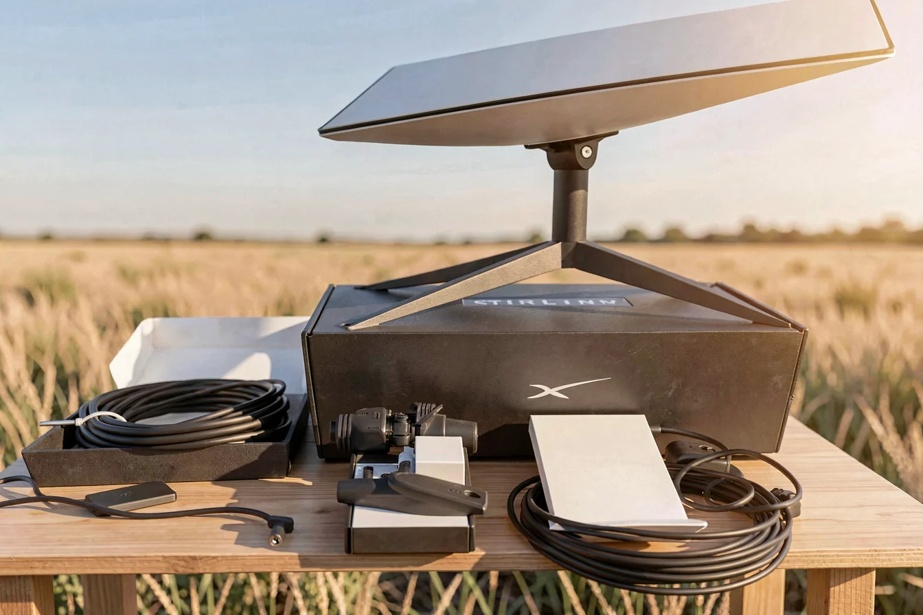 High-capacity Starcom satellite receiver