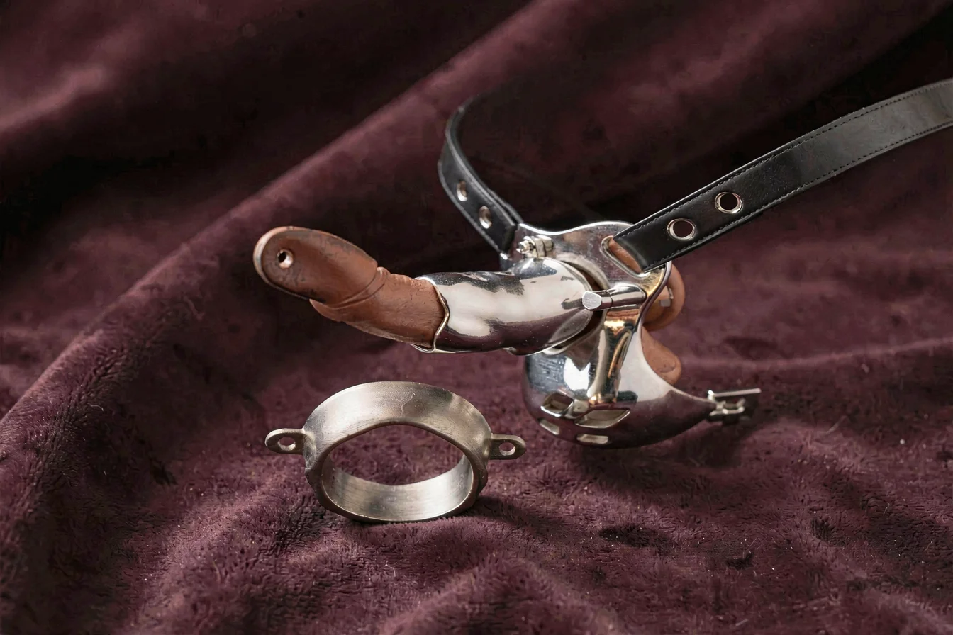 Custom 3D printed chastity devices