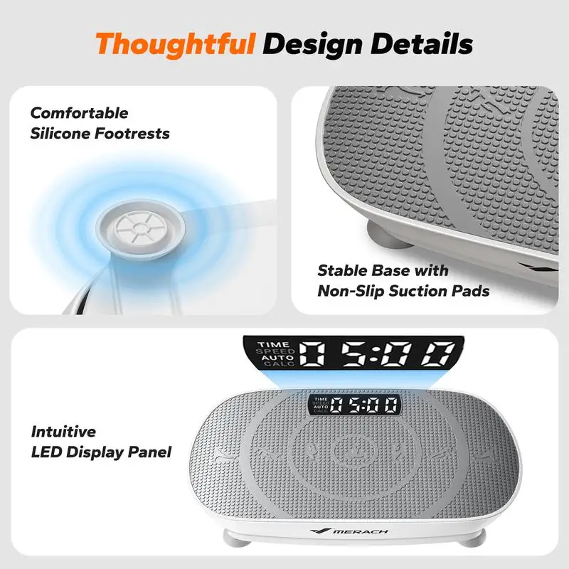 LED Panel and Silicone Footrests