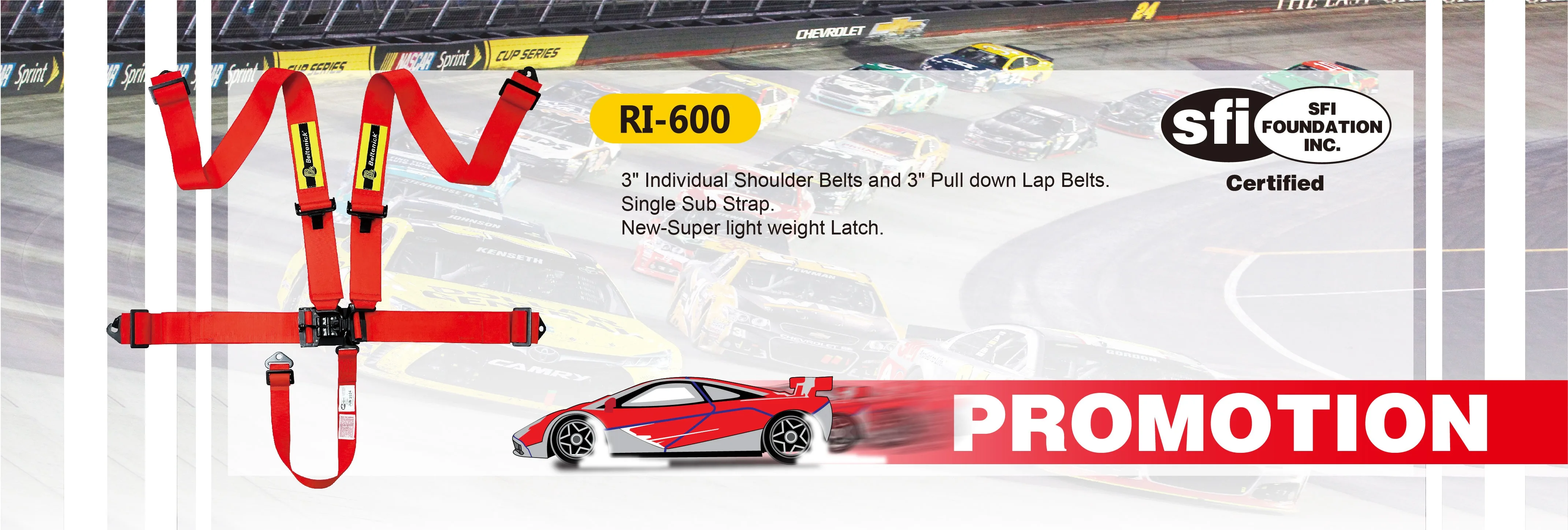 TAIWAN RACING PRODUCTS CO., LTD. - racing harnesses, racing seat belt