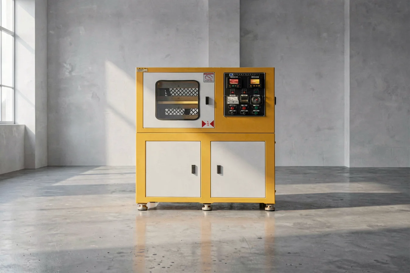 Industrial vulcanizing press