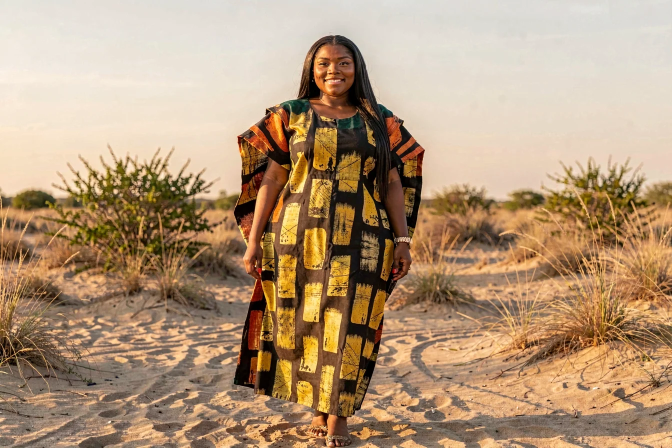 Durable Contemporary Ghanaian Dress Design