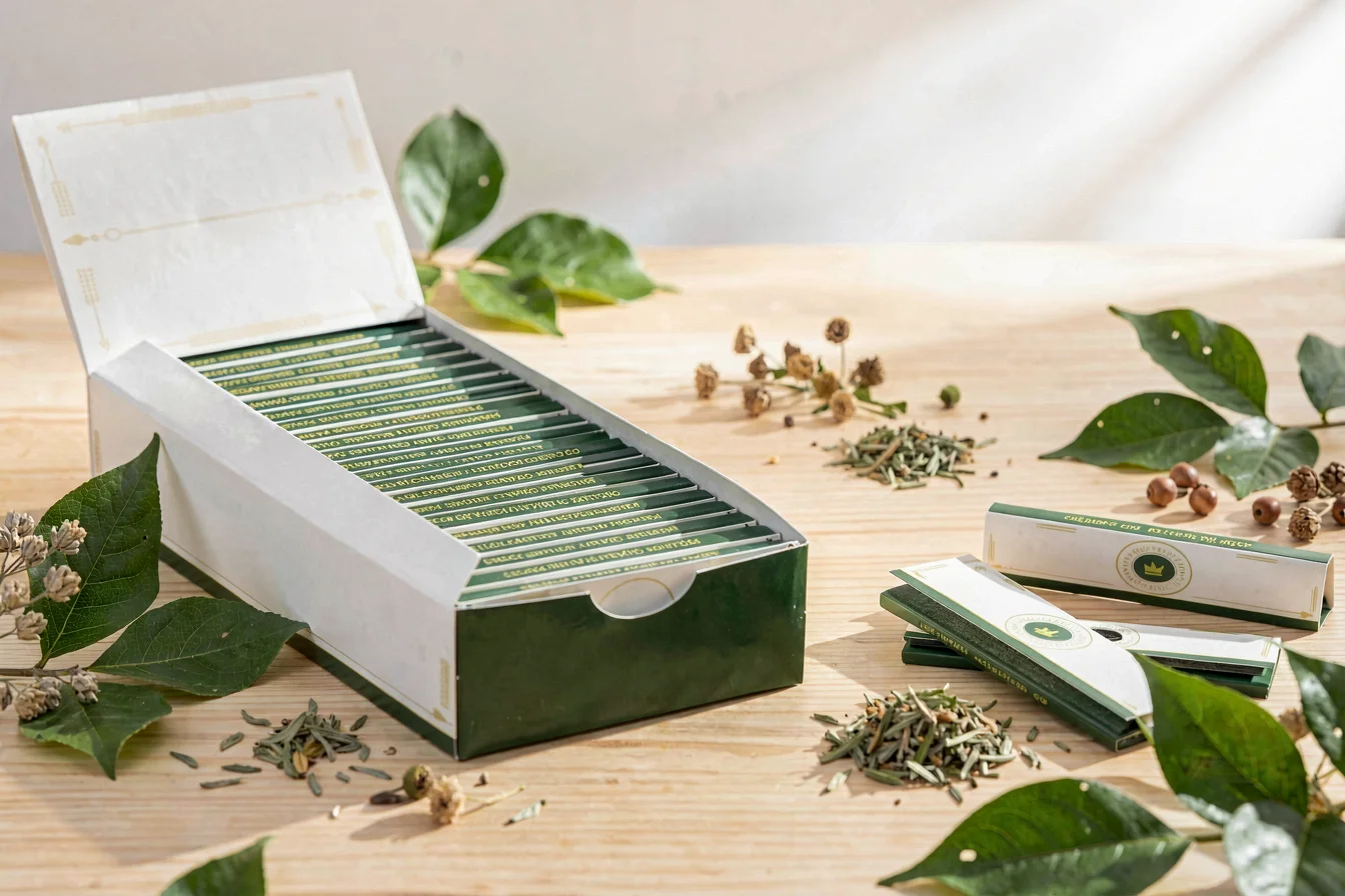 Eco-friendly cigarette rolling paper