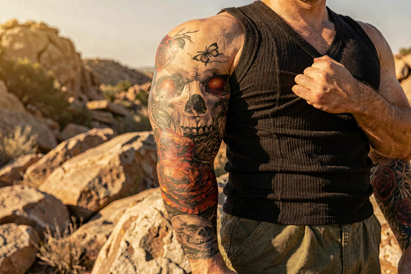 authentic tribal tattoo designs for men