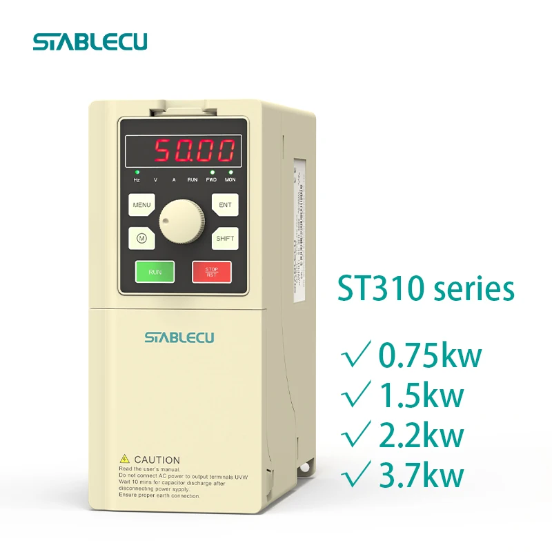 

STABLECU 3.7kw 11kw Vfd Price 15hp vdf variador de frecuencia 30hp 220v 380v 50hz60hz three phase frequency inverter