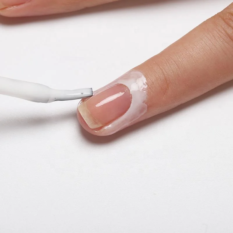 

Factory Price OEM Nail Tool Oil Glue Anti-spilling Peeling Liquid Tape White Latex Gel Primer Skin Defender Gel Oil, White/custom colors