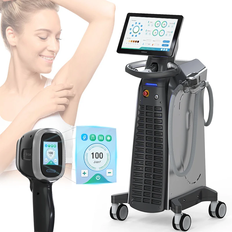 

Taibo Permanent laser hair removal 2000w/1600w high power 808nm 755nm 1064nm diode laser fast hair removal 808 machine