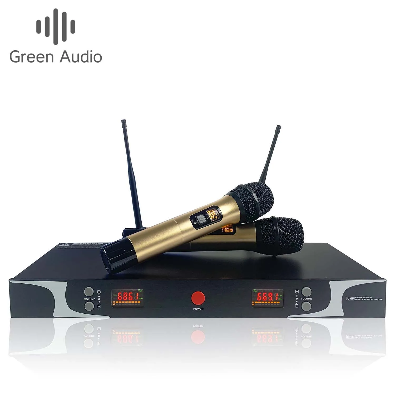 

GAW-L200 ID code locking technology UHF wireless microphone sets for campus lectures outdoor activity stage performance