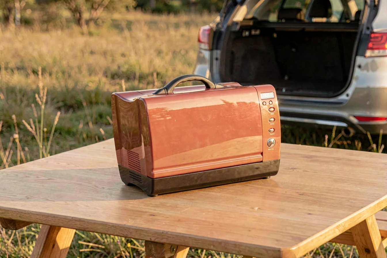 Compact 12V car microwave