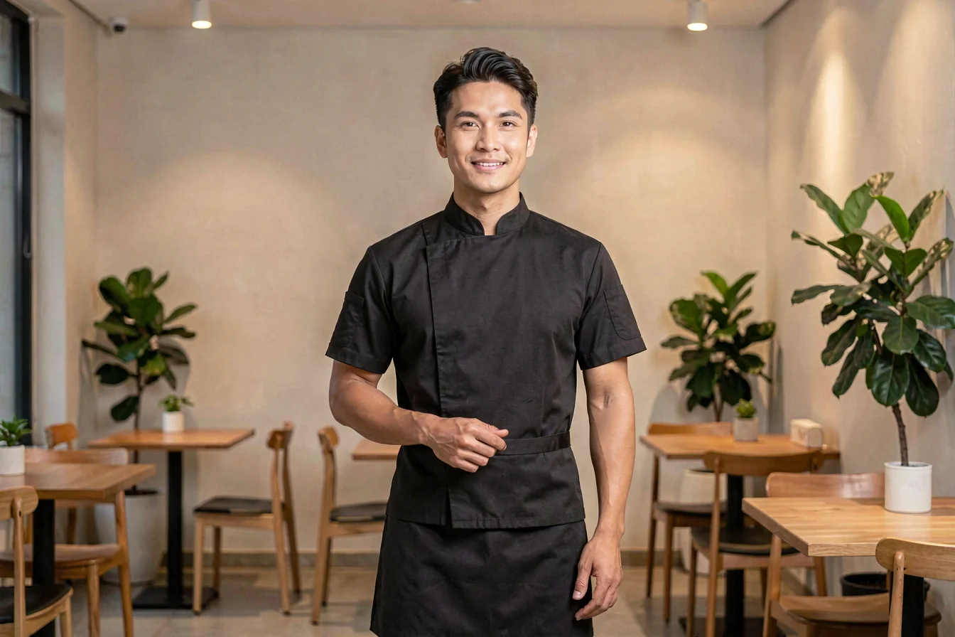 Premium waitress uniform