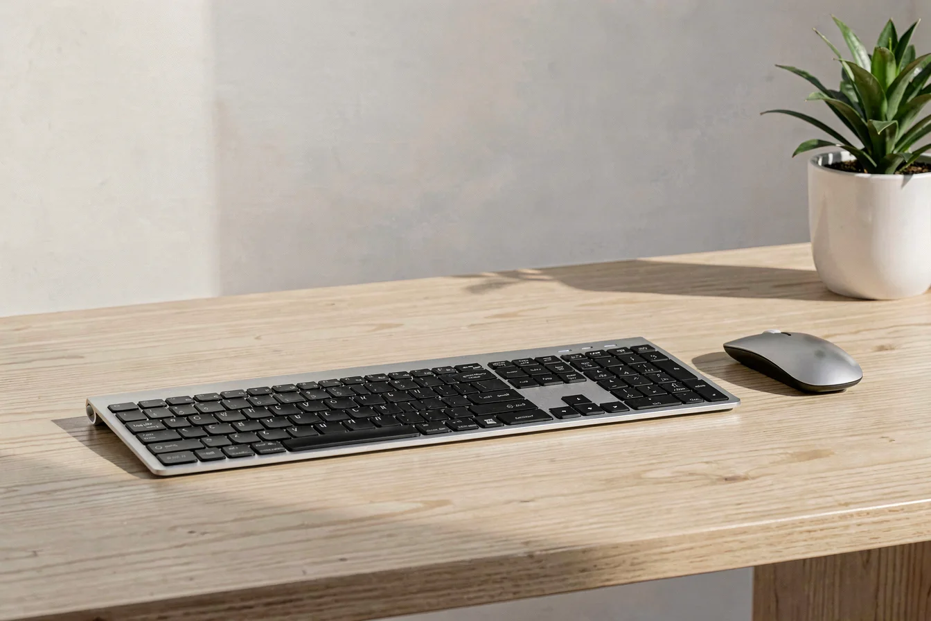 Wireless pc keyboard