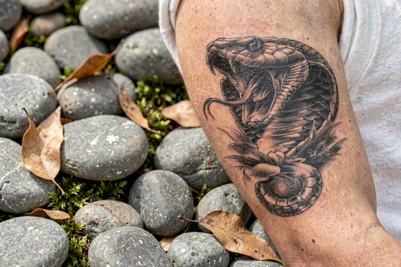 Durable snake tattoos