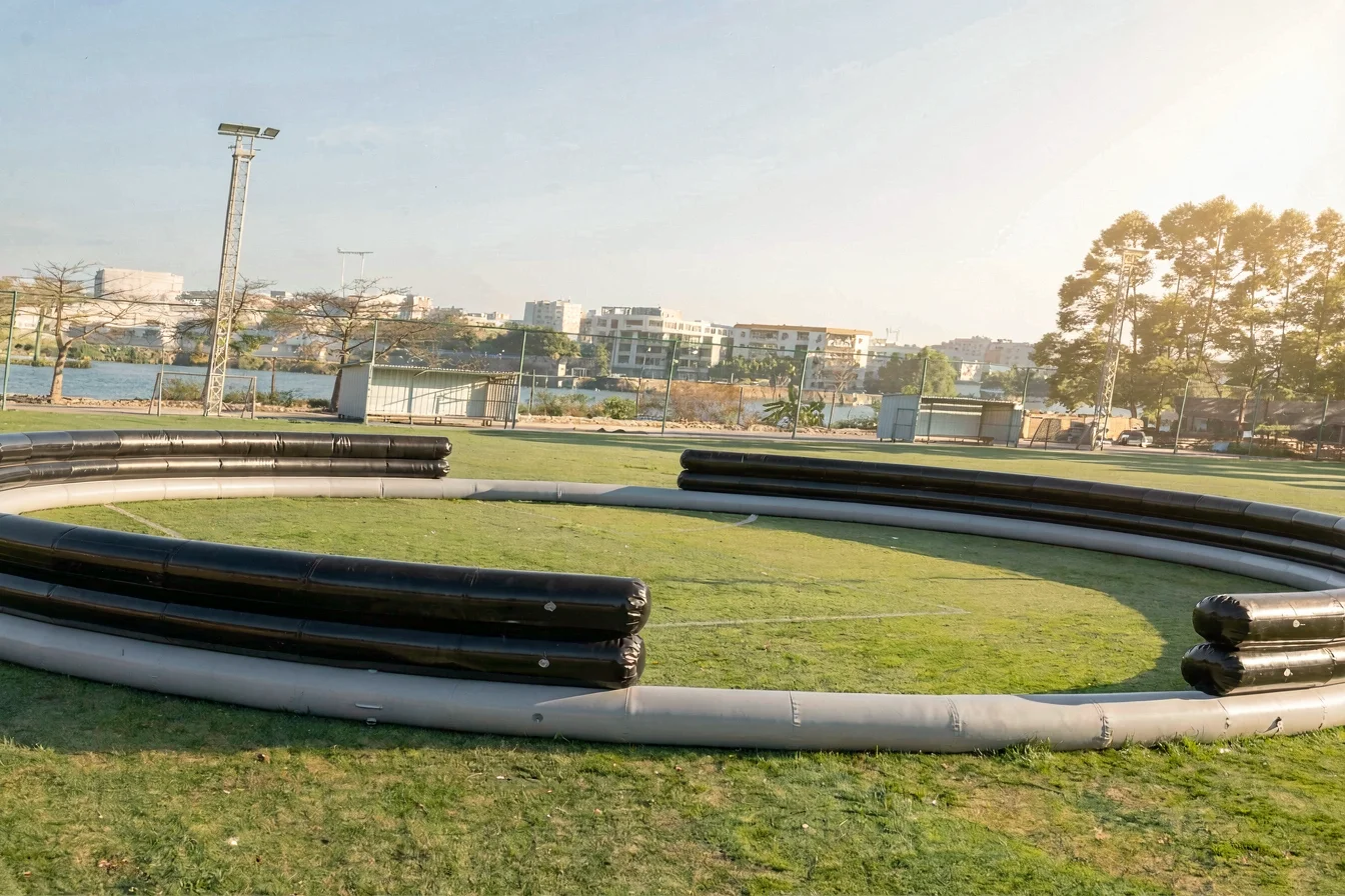 Durable Inflatable Soft Barricade