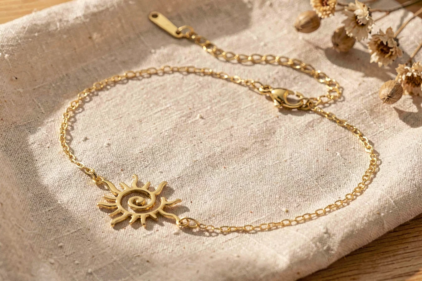 Top-selling moon sun bracelet