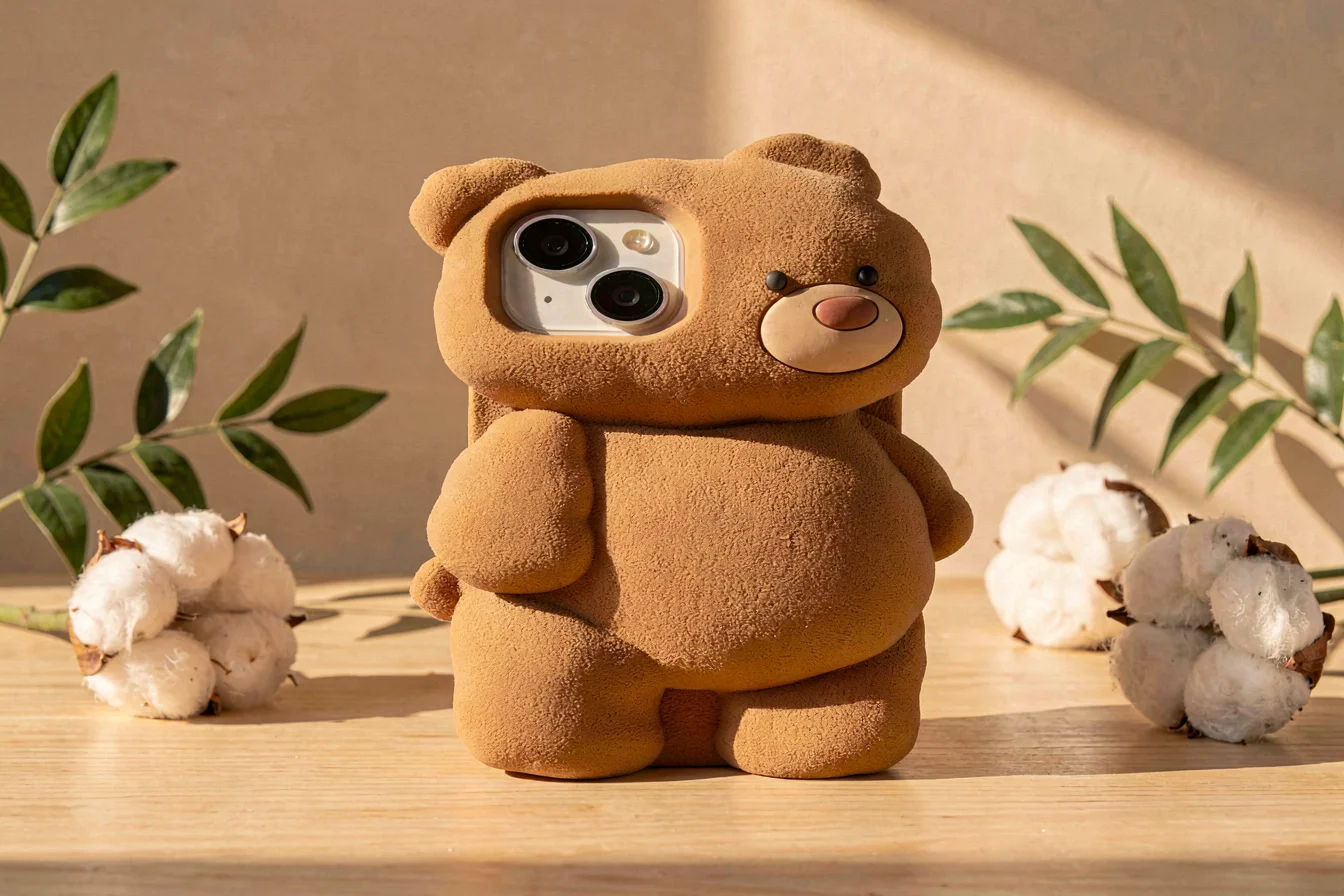 Trending Cartoon Bear Silicone Case