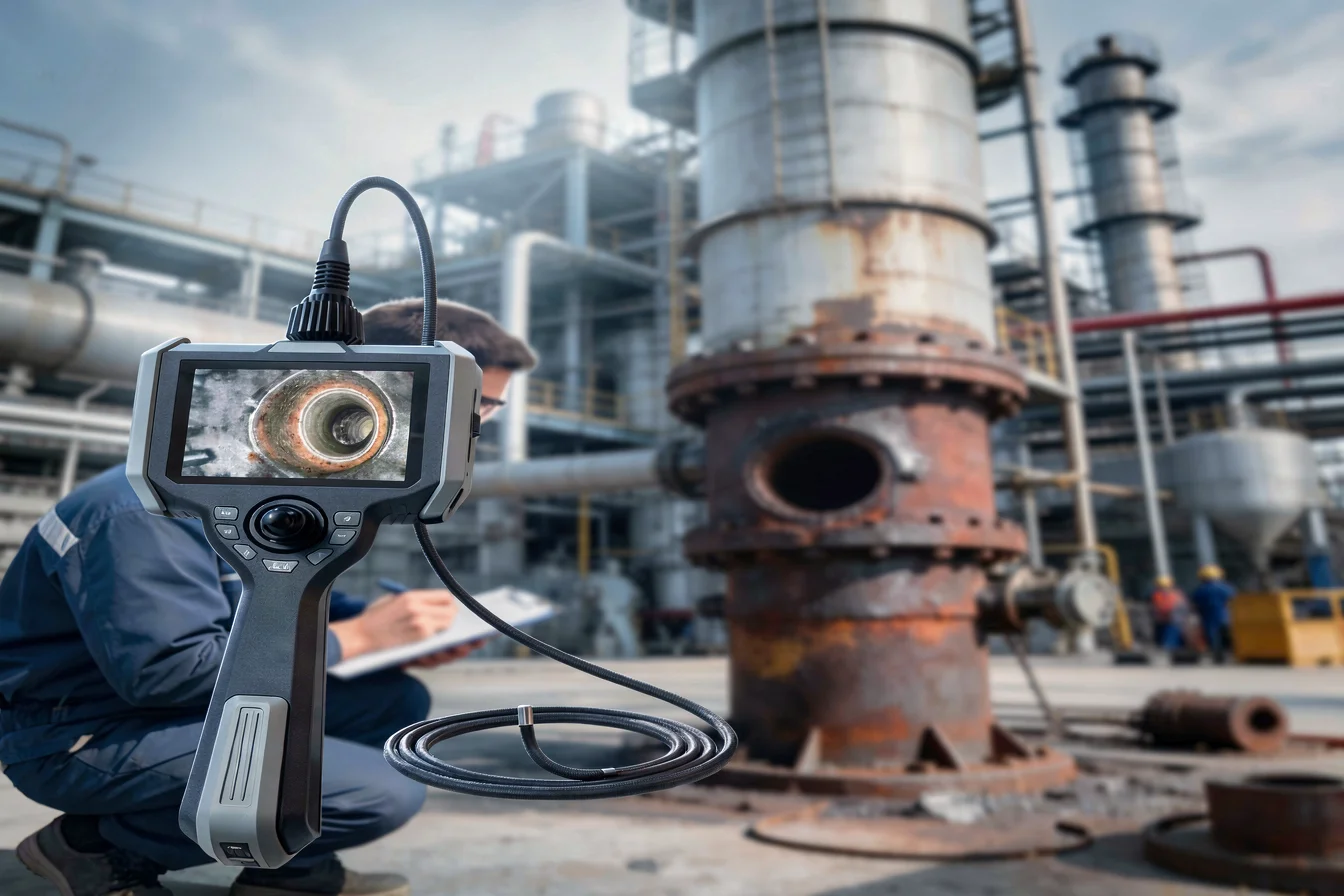 High-resolution Olympus borescope