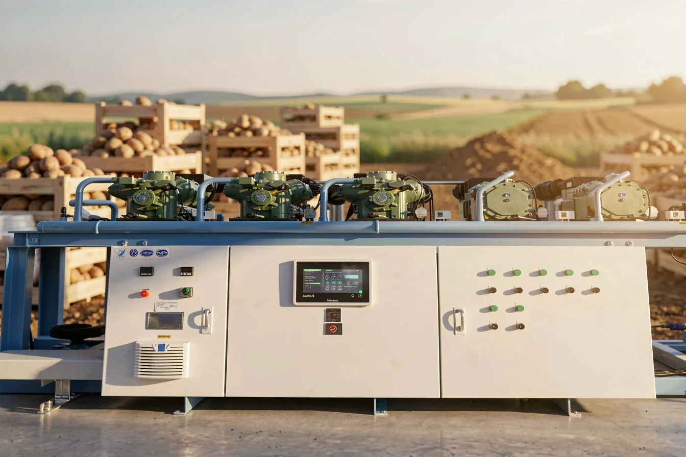 Industrial cold storage for potato