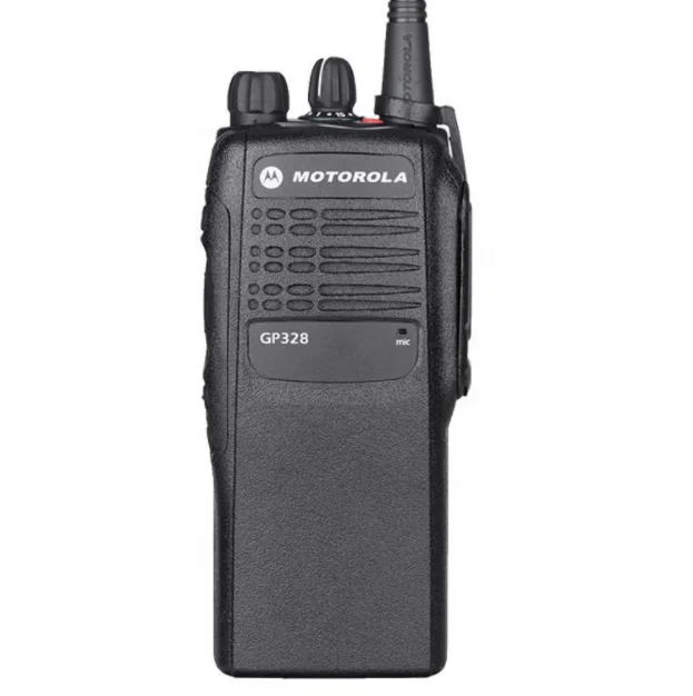 

Handy Talky Walkie Talkie 30km Range GP328 Motorola Hot Sale Radio Portable Vhf 16CH, Black