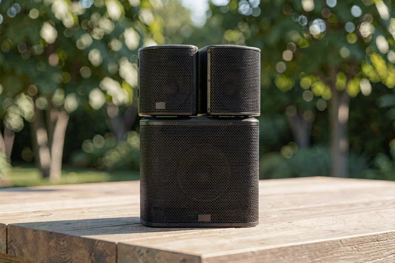 Compact professional PA speaker