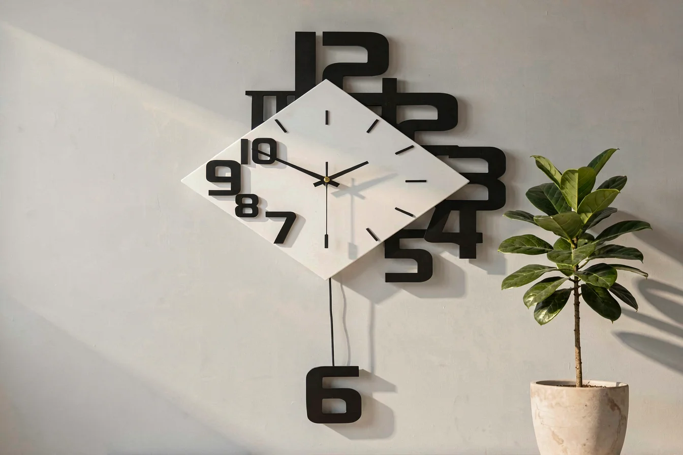 Trending wall clock