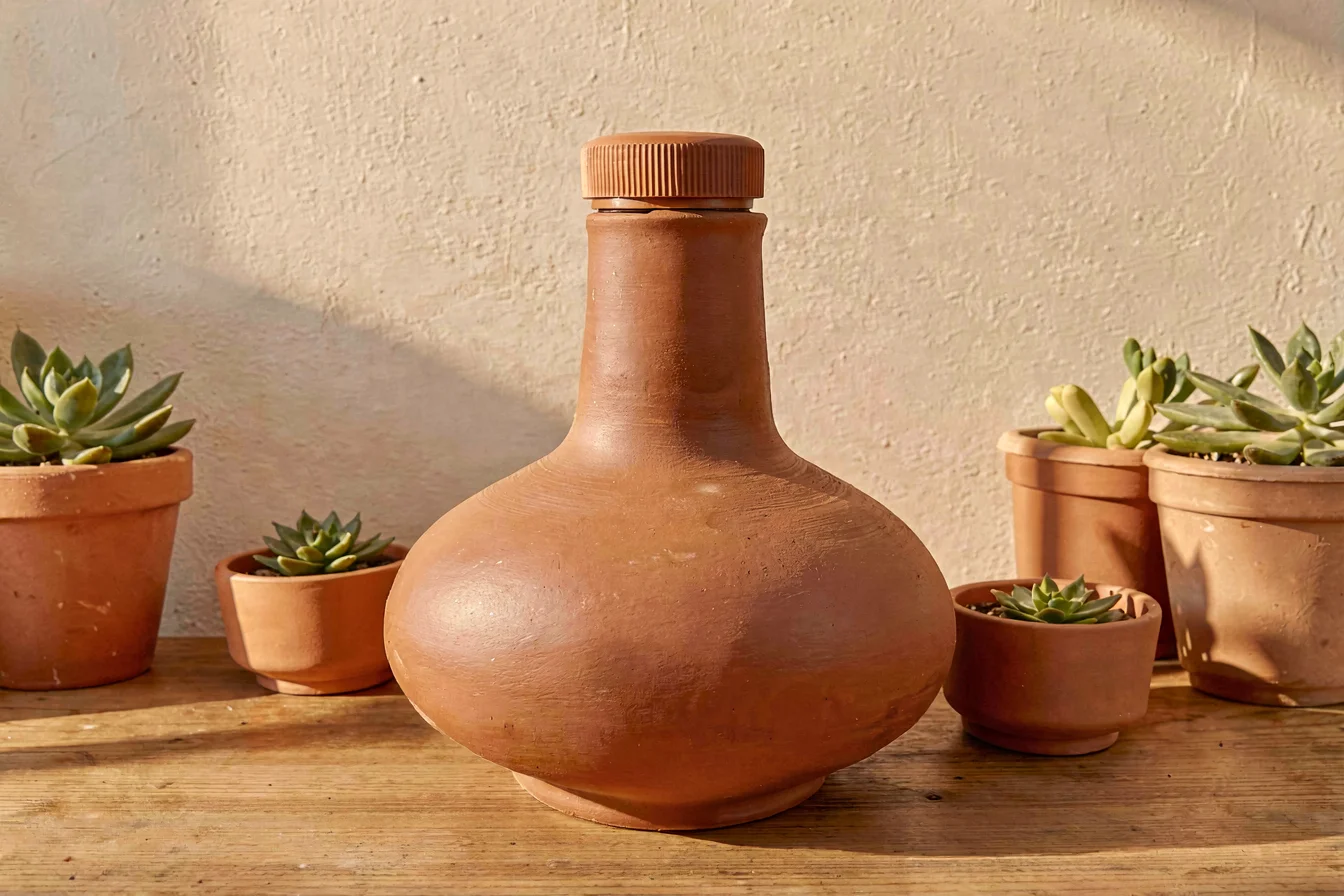Functional clay water jug