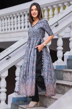 kurti stylish simple dress design Step Up Your Style Game with These Unique Cotton Kurti Prints on Libas