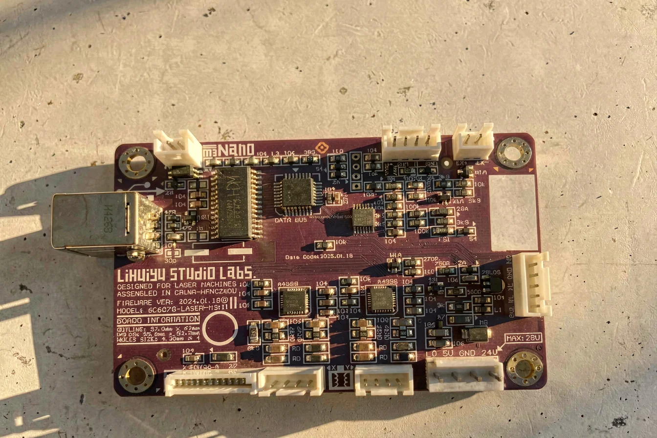 Advanced laser controller board