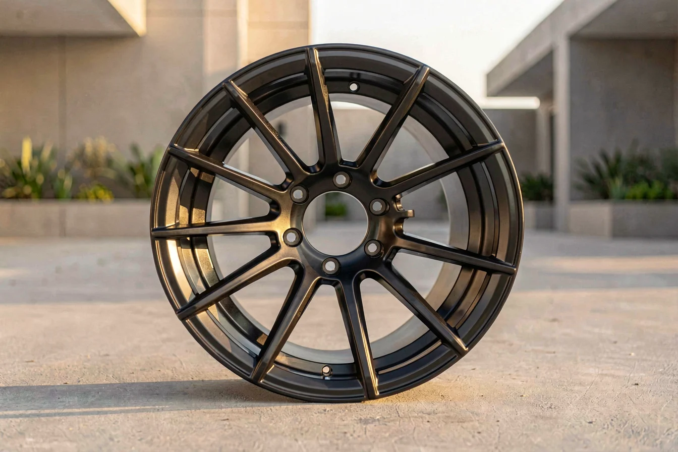 Black finish Vossen CVT wheels