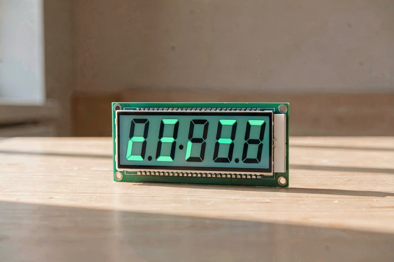 Low-power HT1621 LCD display