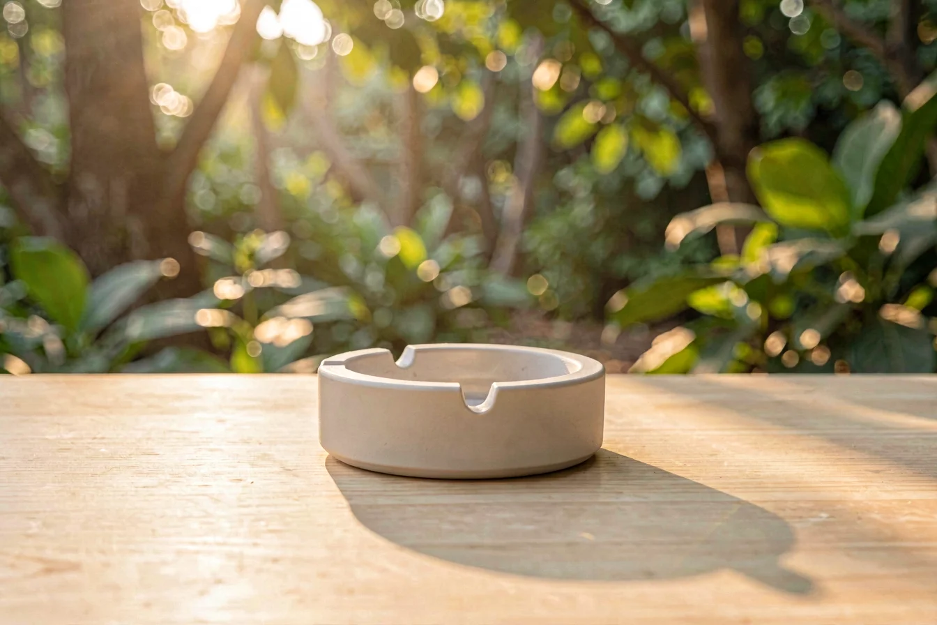 Fireproof mini pocket ashtray