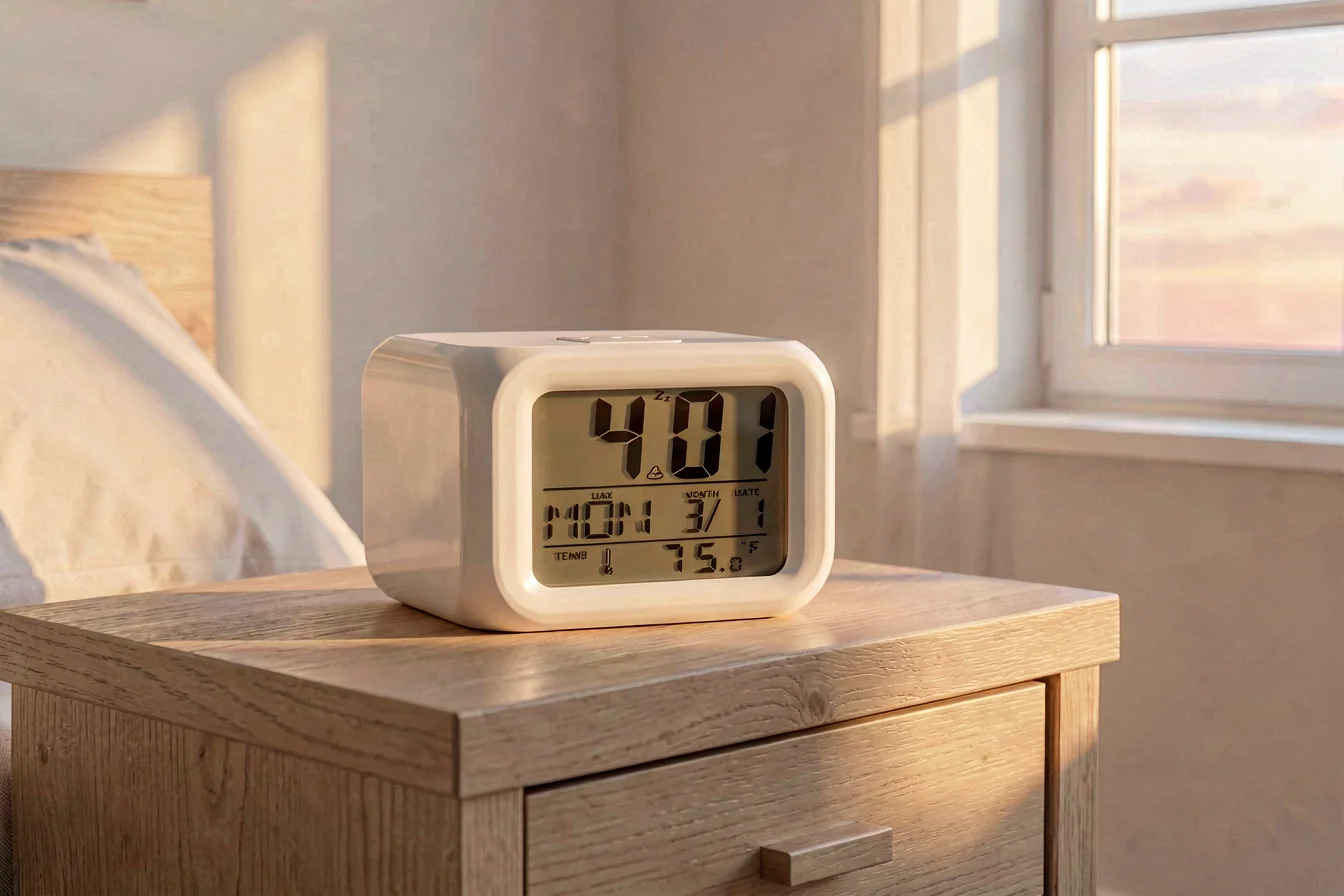 Sunrise alarm clock