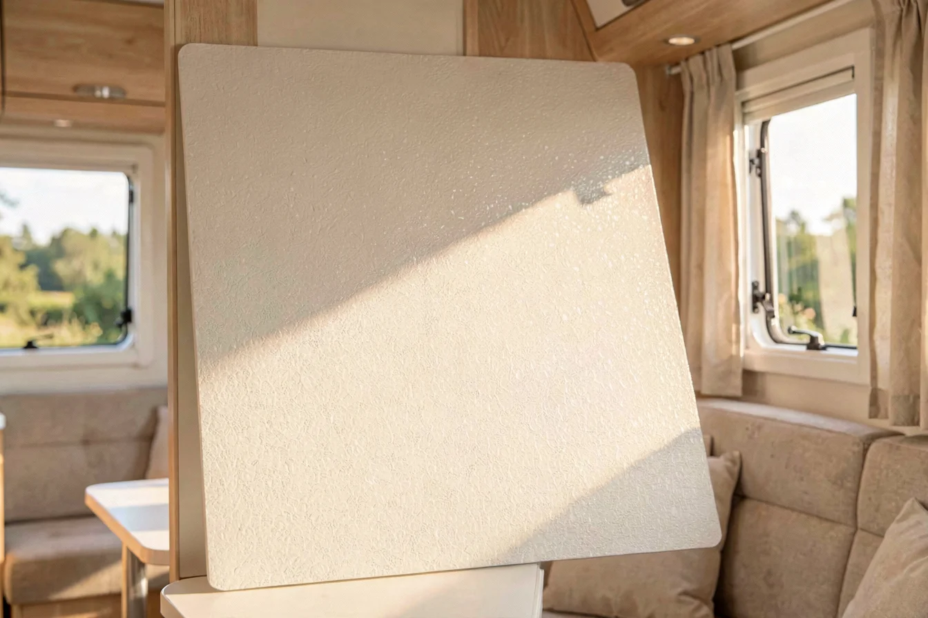 Premium caravan interior wall panels
