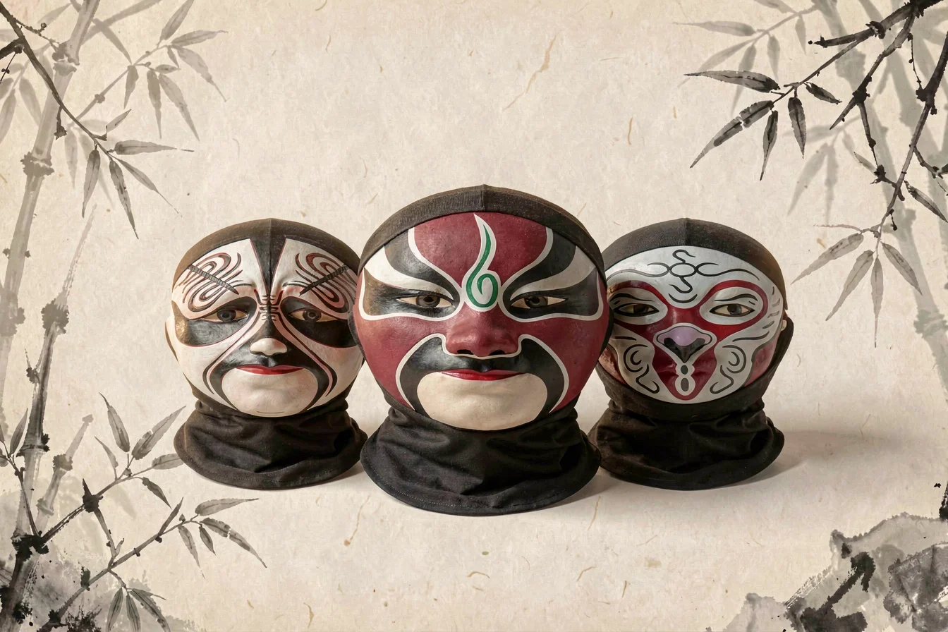 High-quality Chinese opera masks