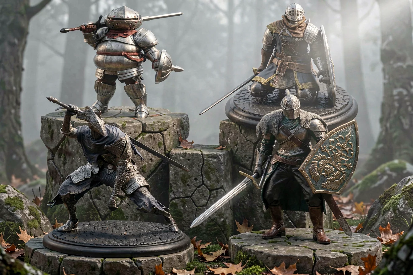 Trending dark souls action figures