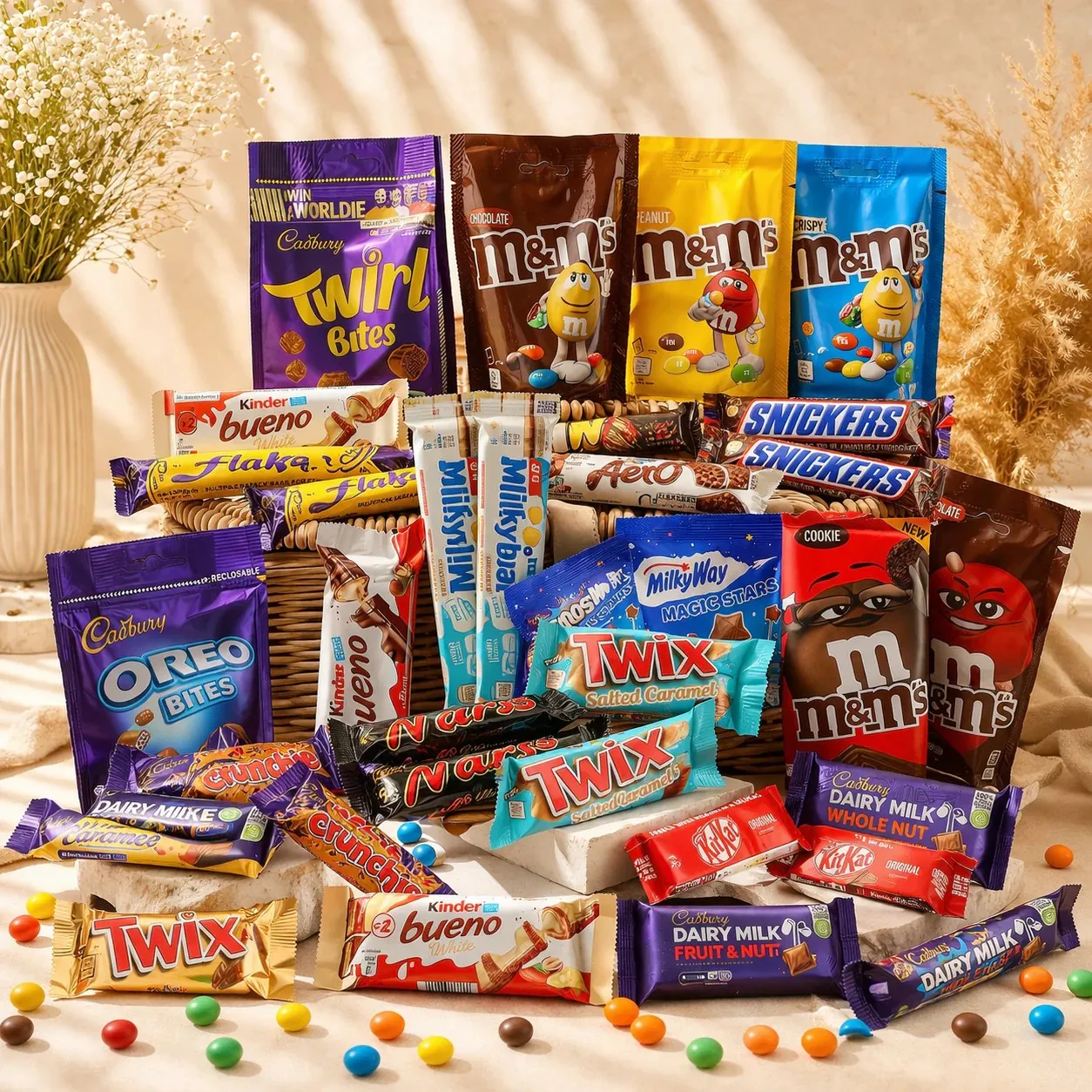 Scattered Snacks Variety