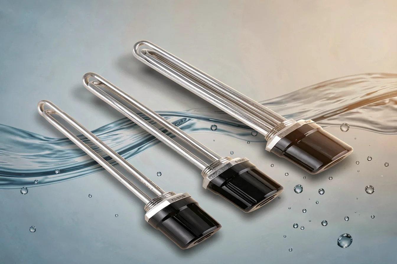 High-watt DC water heater element