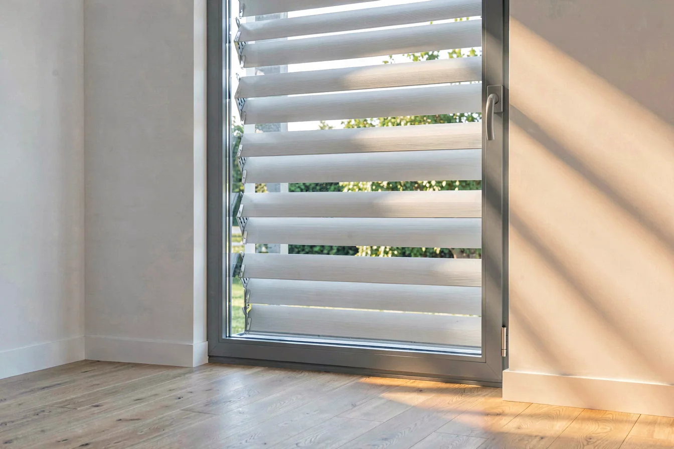 Smart motorized louvers