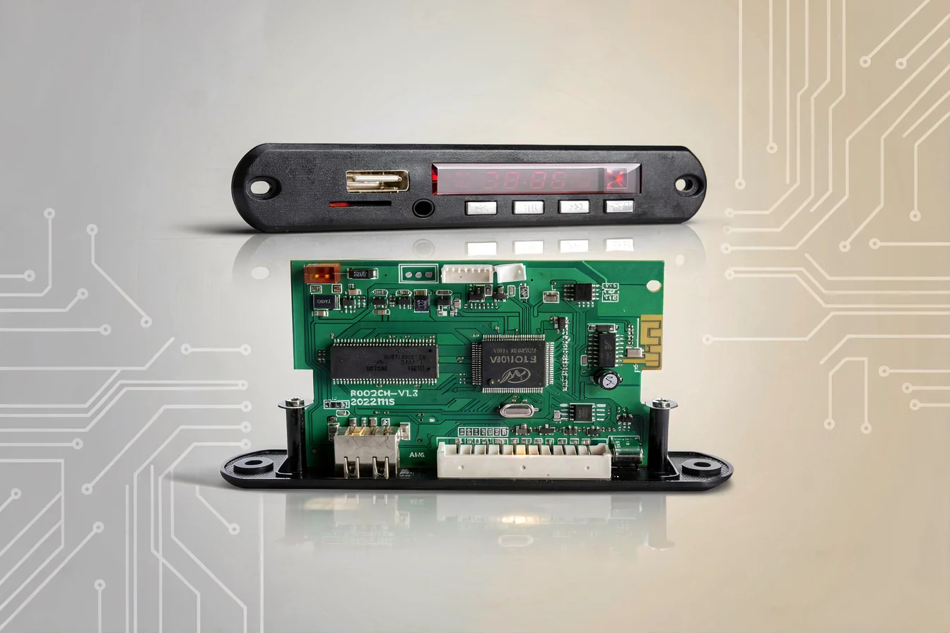 Bluetooth-enabled MP5 player video module board
