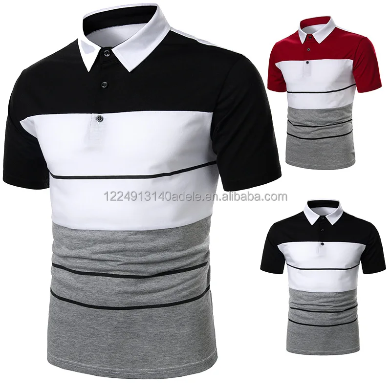 

Summer Men's Short Sleeve Polo Shirt Fashion Custom Colors Casual Design Men's Polo T-Shirts